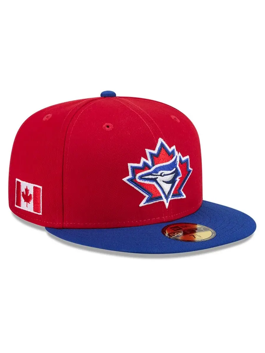 Кепка New Era с вышивкой Toronto Blue Jays — изображение 1 из 5, красный