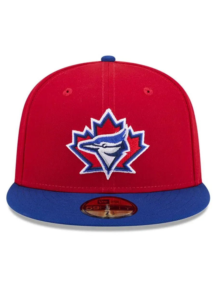 Кепка New Era с вышивкой Toronto Blue Jays — изображение 2 из 5, красный