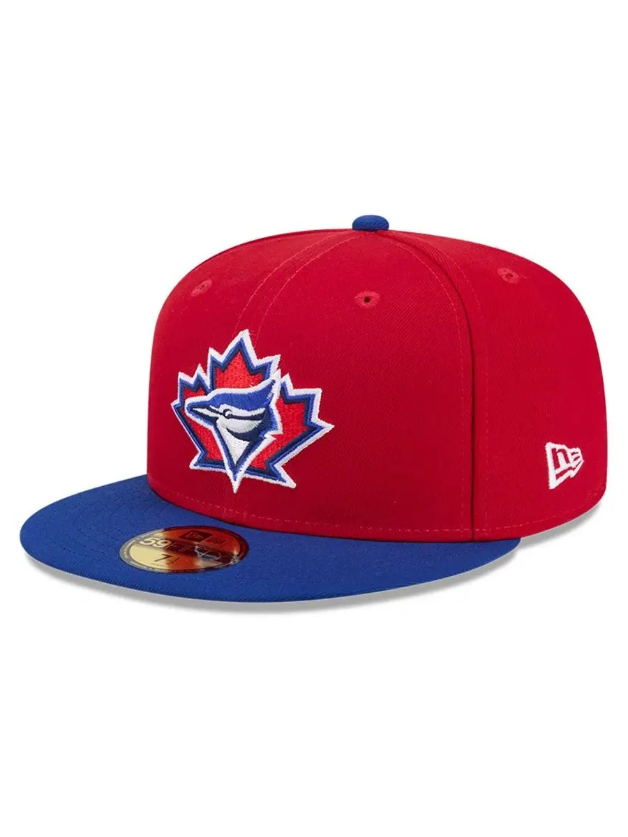 Кепка New Era с вышивкой Toronto Blue Jays — изображение 3 из 5, красный