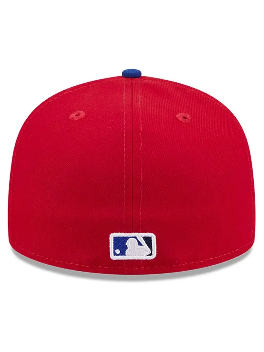 Кепка New Era с вышивкой Toronto Blue Jays — изображение 4 из 5, красный