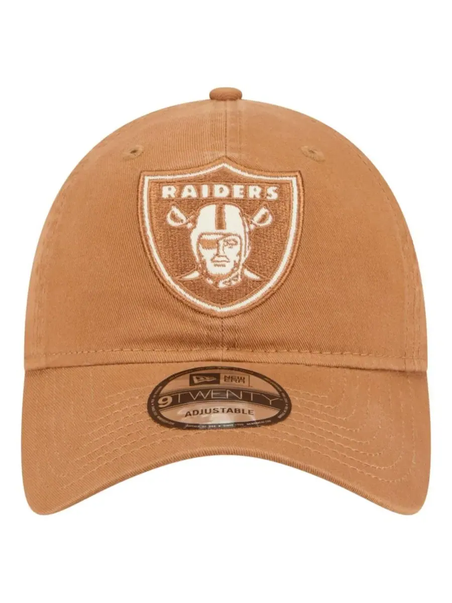 Кепка New Era с вышивкой Las Vegas Raiders — изображение 2 из 5, коричневый