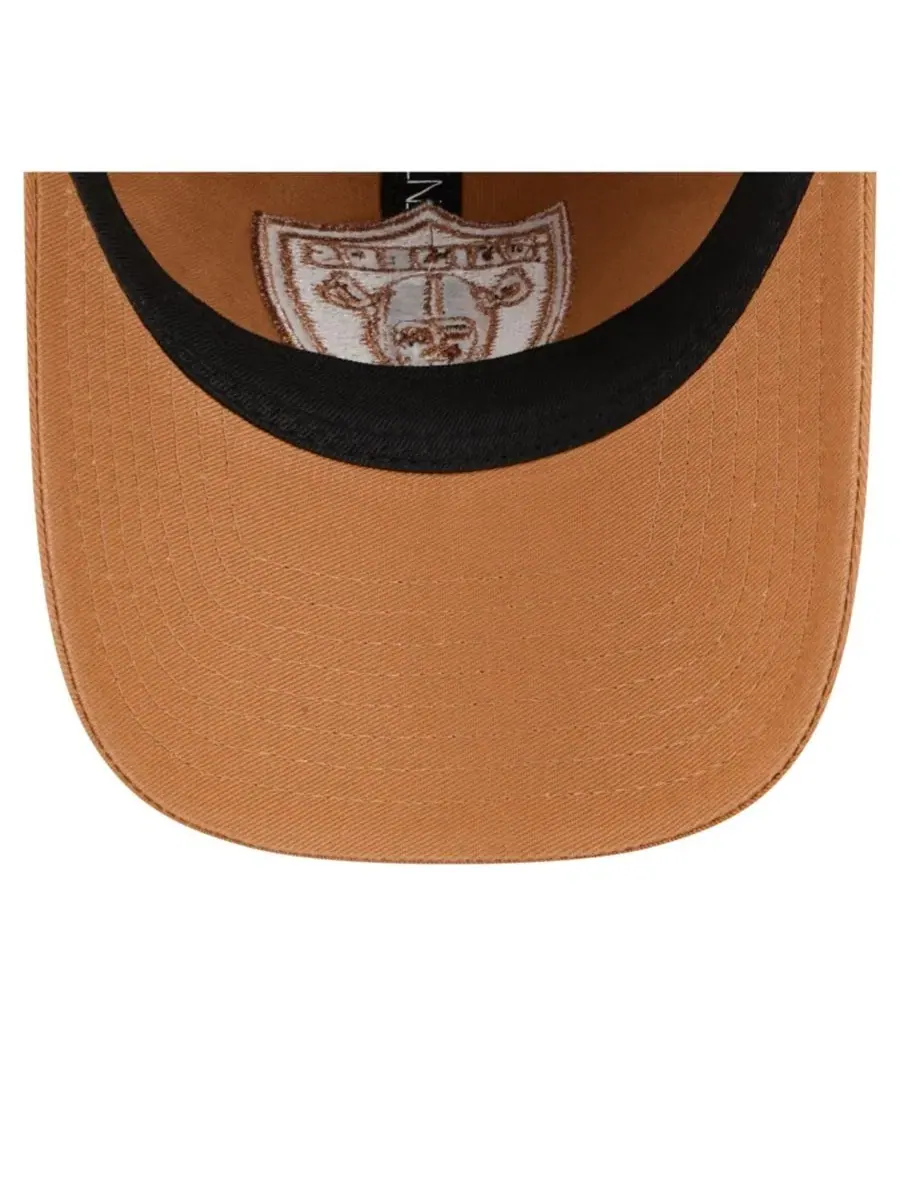 Кепка New Era с вышивкой Las Vegas Raiders — изображение 5 из 5, коричневый