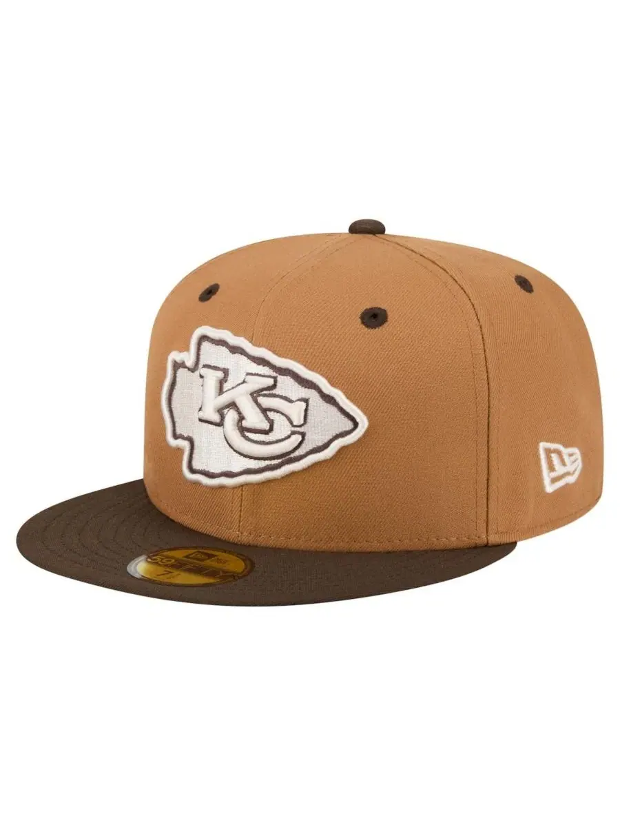 Бейсболка New Era 59FIFTY с высокой тульей, двухцветная — изображение 1 из 5