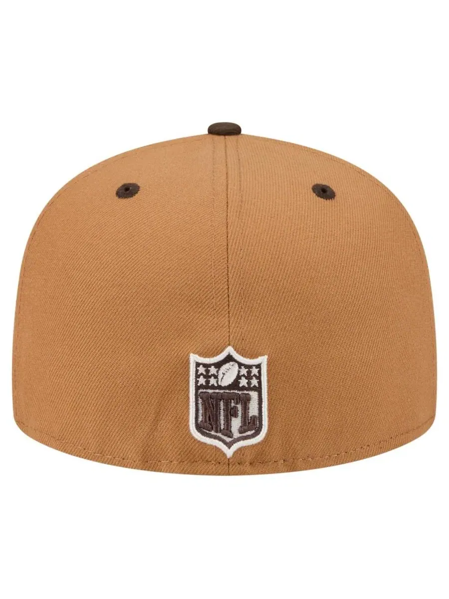 Бейсболка New Era 59FIFTY с высокой тульей, двухцветная — изображение 3 из 5