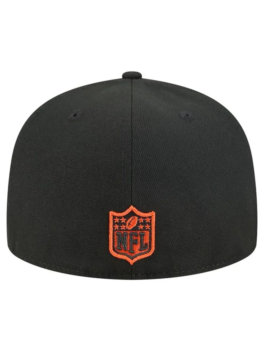 New Era Мужская черная бейсболка Cincinnati Bengals Tri-Hit 59FIFTY — изображение 5 из 5, черный