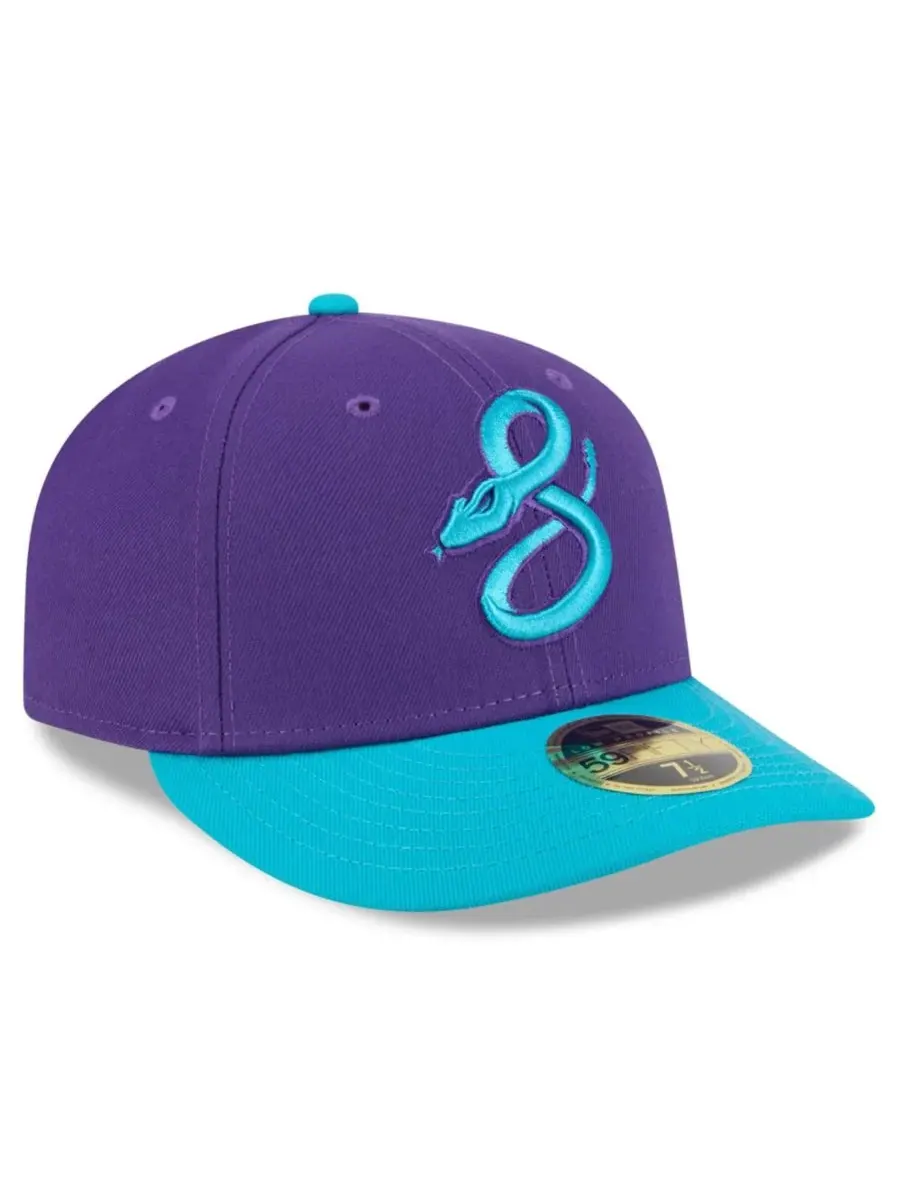 New Era Мужская синяя бейсболка Arizona Diamondbacks 2025 City Connect Low Profile 59FIFTY Fitted — изображение 3 из 4, синий