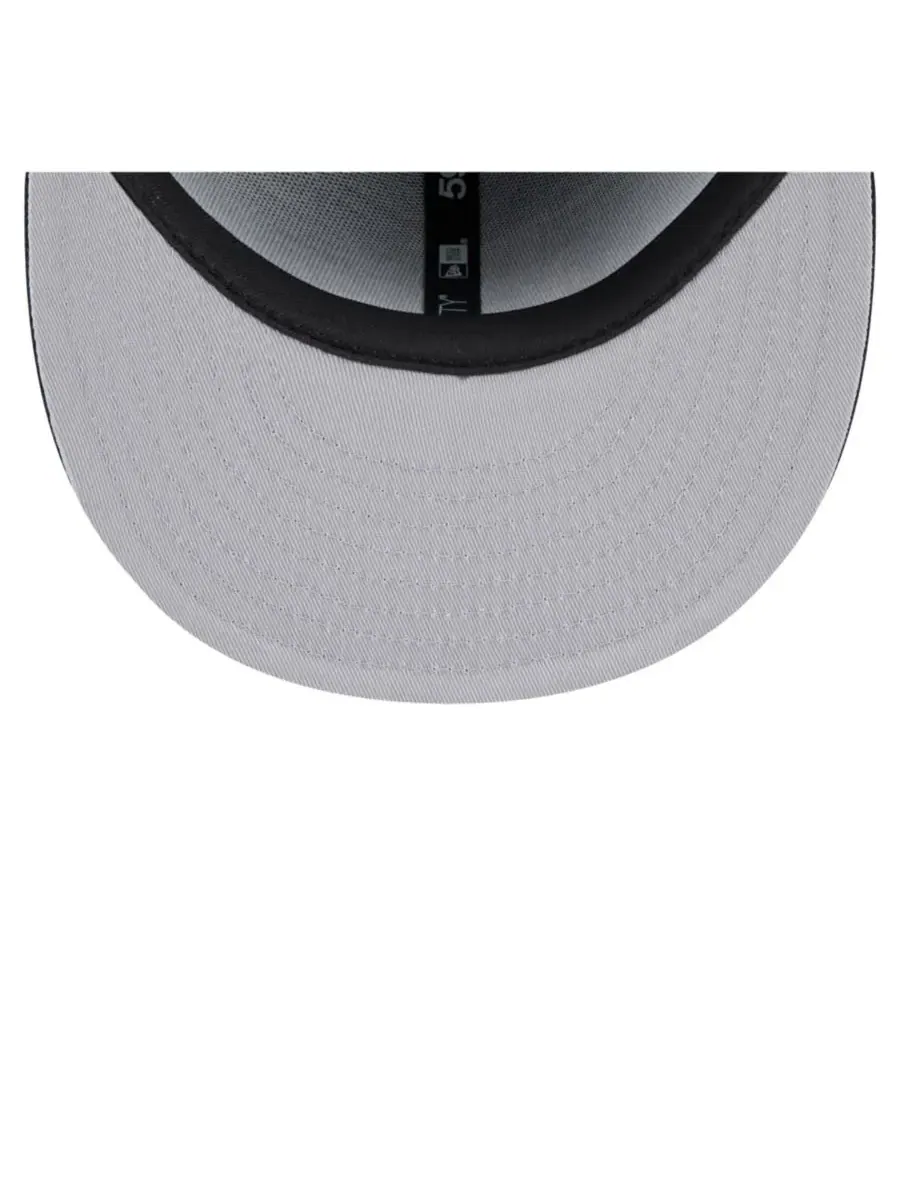New Era Мужская черная бейсболка Utah Hockey Club State Shape 1st Season 59FIFTY Fitted Hat — изображение 2 из 5, черный