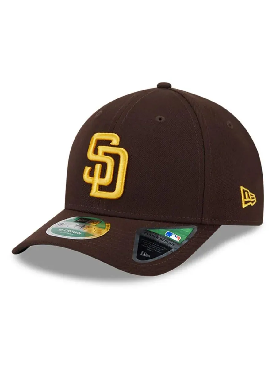 New Era Мужская коричневая кепка San Diego Padres Player Replica 9FORTY с регулируемым размером — изображение 1 из 5