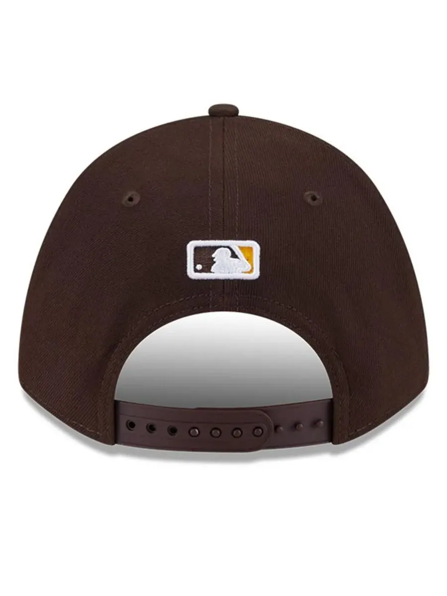 New Era Мужская коричневая кепка San Diego Padres Player Replica 9FORTY с регулируемым размером — изображение 3 из 5