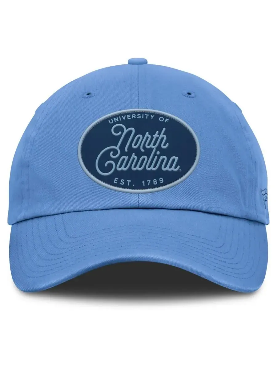 Fanatics Женская регулируемая кепка Carolina Blue North Carolina Tar Heels — изображение 2 из 4, светлый синий