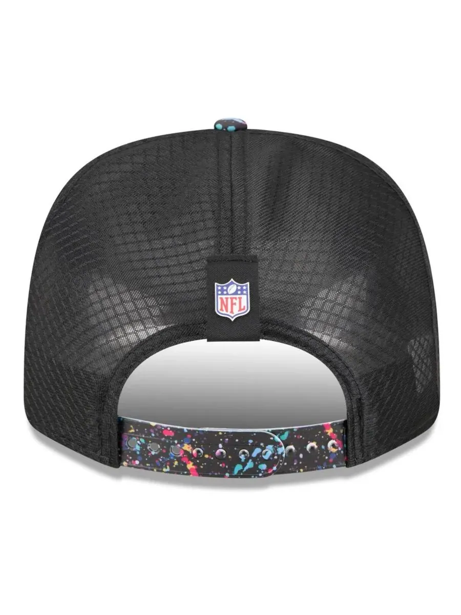 New Era Мужская черная регулируемая кепка Las Vegas Raiders 2025 NFL Crucial Catch 9SEVENTY — изображение 3 из 4, черный