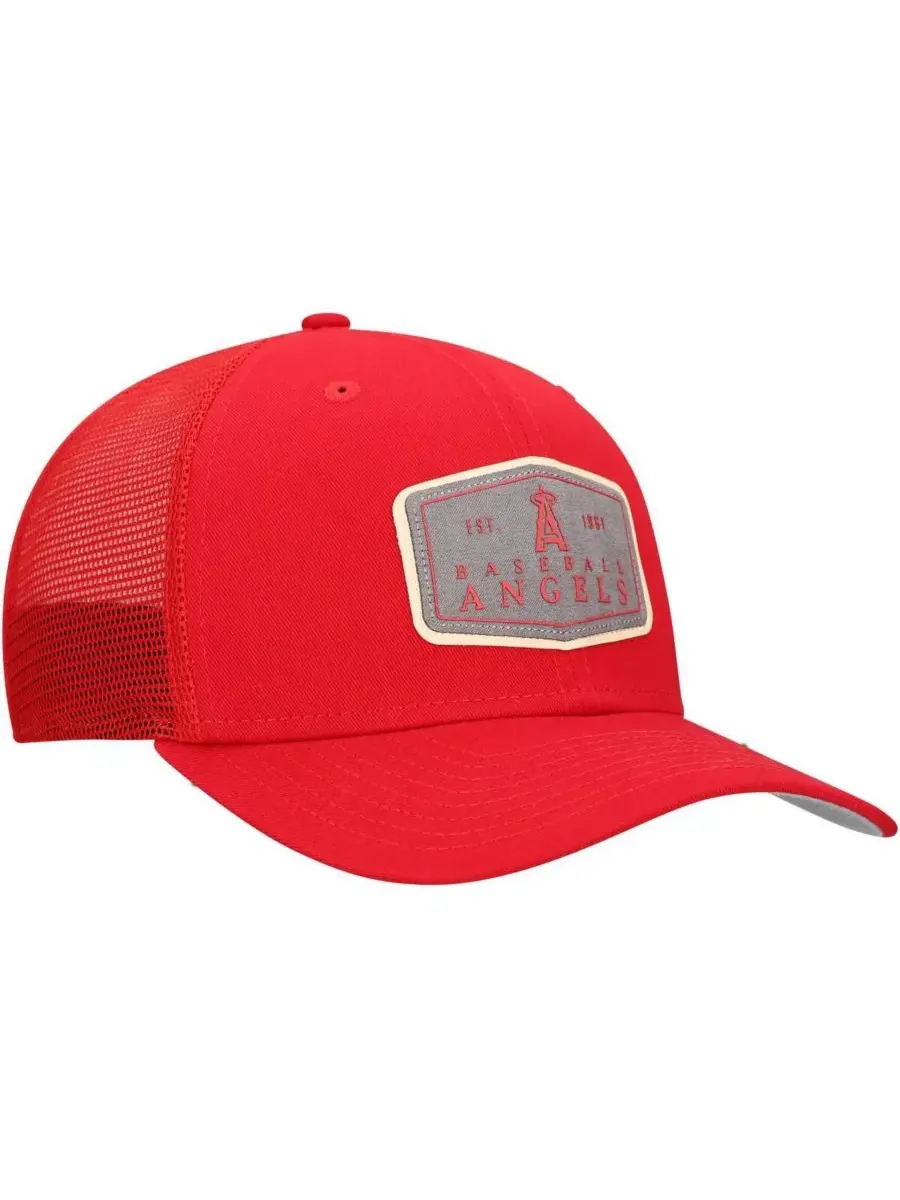 New Era Мужская красная кепка Los Angeles Angels с маркировкой 9SEVENTY, регулируемая по высоте и — изображение 2 из 4