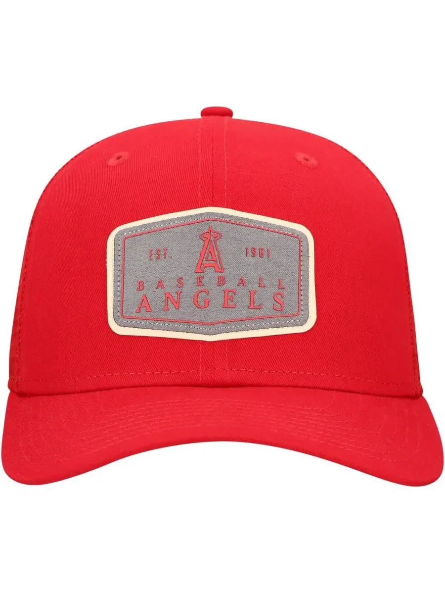 New Era Мужская красная кепка Los Angeles Angels с маркировкой 9SEVENTY, регулируемая по высоте и — изображение 4 из 4