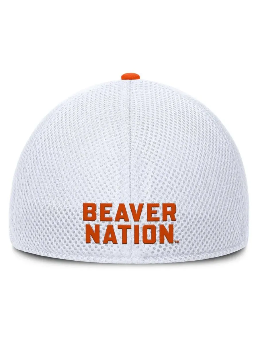 Fanatics Мужская светло-серая кепка Trigger Flex с символикой команды Oregon State Beavers — изображение 2 из 5, серый