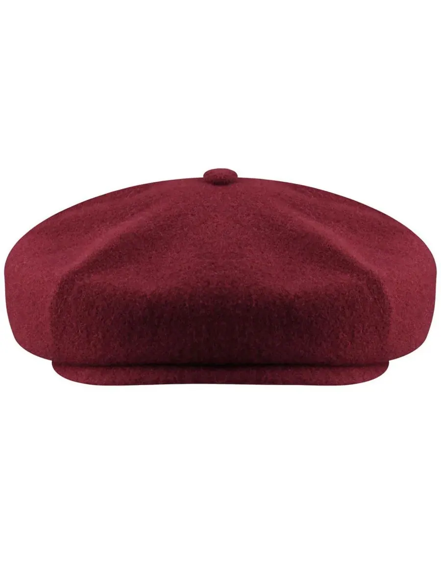 Мужская шерстяная одежда для уличных торговцев газетами Kangol — изображение 2 из 2, клюквенный