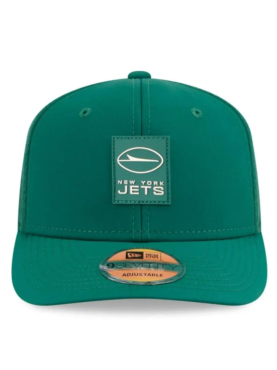 New Era Мужская зеленая регулируемая кепка-тракер New York Jets 2025 Sideline 9SEVENTY — изображение 5 из 5, зеленый