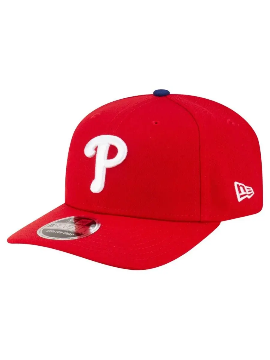 New Era Мужская красная кепка Philadelphia Phillies, реплика игрока, модель 9SEVENTY, регулируемая — изображение 1 из 4
