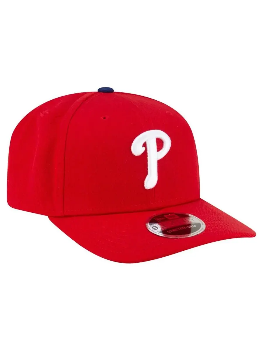 New Era Мужская красная кепка Philadelphia Phillies, реплика игрока, модель 9SEVENTY, регулируемая — изображение 4 из 4