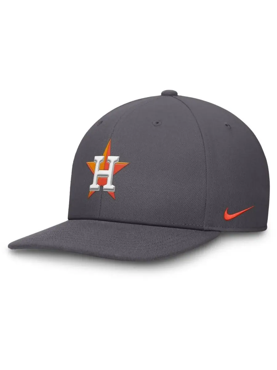 Nike Мужская серая бейсболка Houston Astros Pro Performance Snapback — изображение 1 из 4, серый