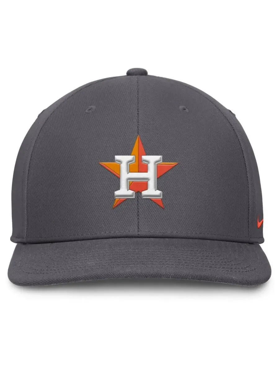 Nike Мужская серая бейсболка Houston Astros Pro Performance Snapback — изображение 2 из 4, серый