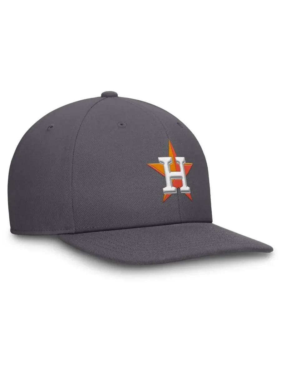 Nike Мужская серая бейсболка Houston Astros Pro Performance Snapback — изображение 3 из 4, серый
