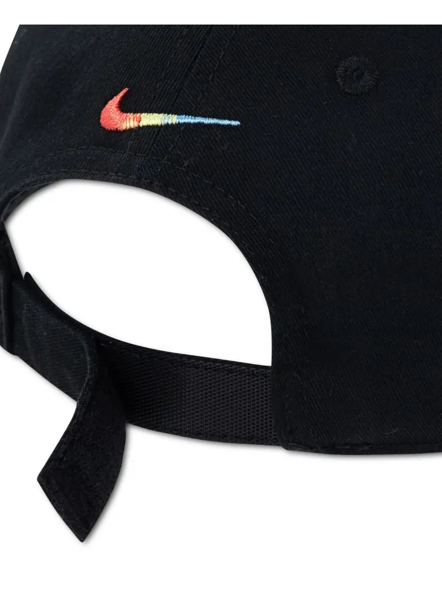 Кепка клуба рисования пальцами для мальчиков 4-7 лет Nike — изображение 3 из 3, черный