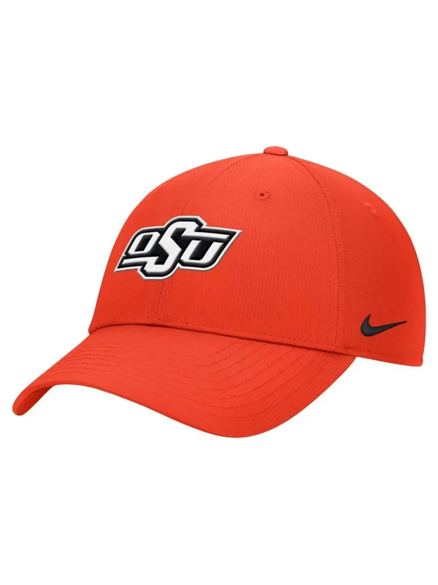 Nike Мужская оранжевая регулируемая бейсболка Oklahoma State Cowboys 2025 On-Field Club Performance — изображение 1 из 2