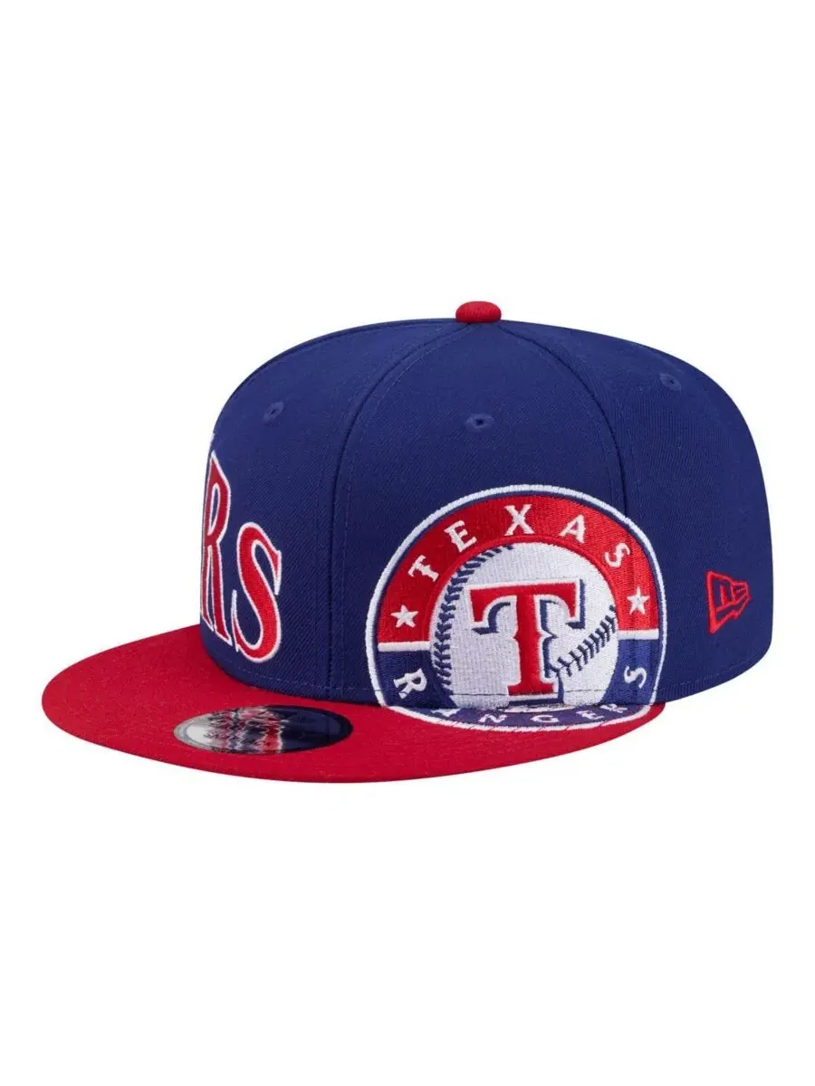 Кепка с козырьком, с принтом, Texas Rangers New Era — изображение 1 из 4, красный