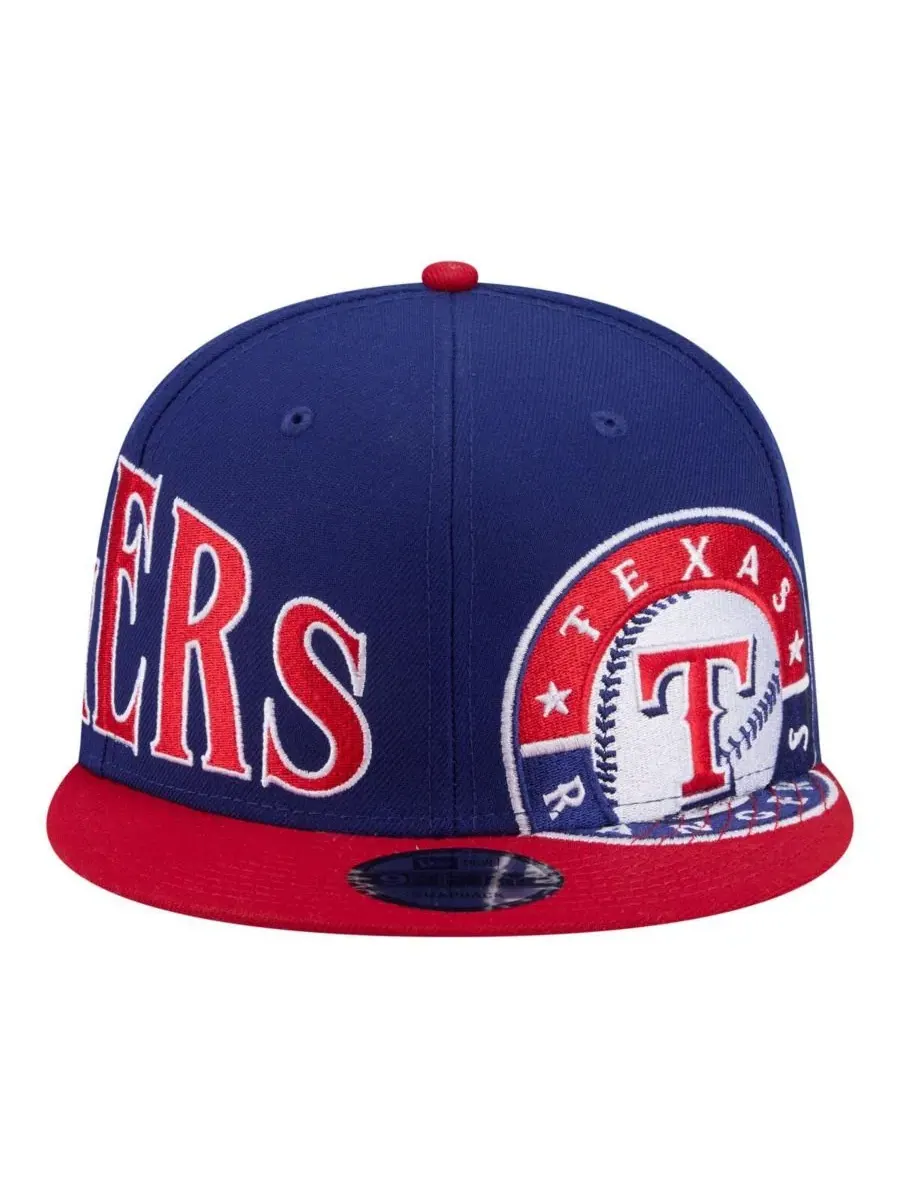 Кепка с козырьком, с принтом, Texas Rangers New Era — изображение 4 из 4, красный