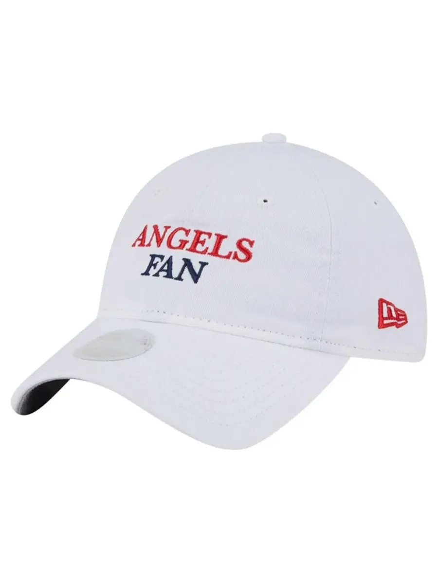 Кепка Los Angeles Angels с вышивкой New Era — изображение 1 из 5, белый