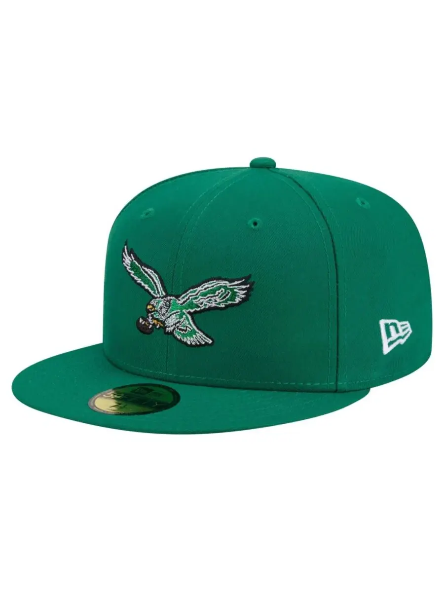 Бейсболка New Era 59FIFTY с высокой тульей — изображение 1 из 6, зеленый