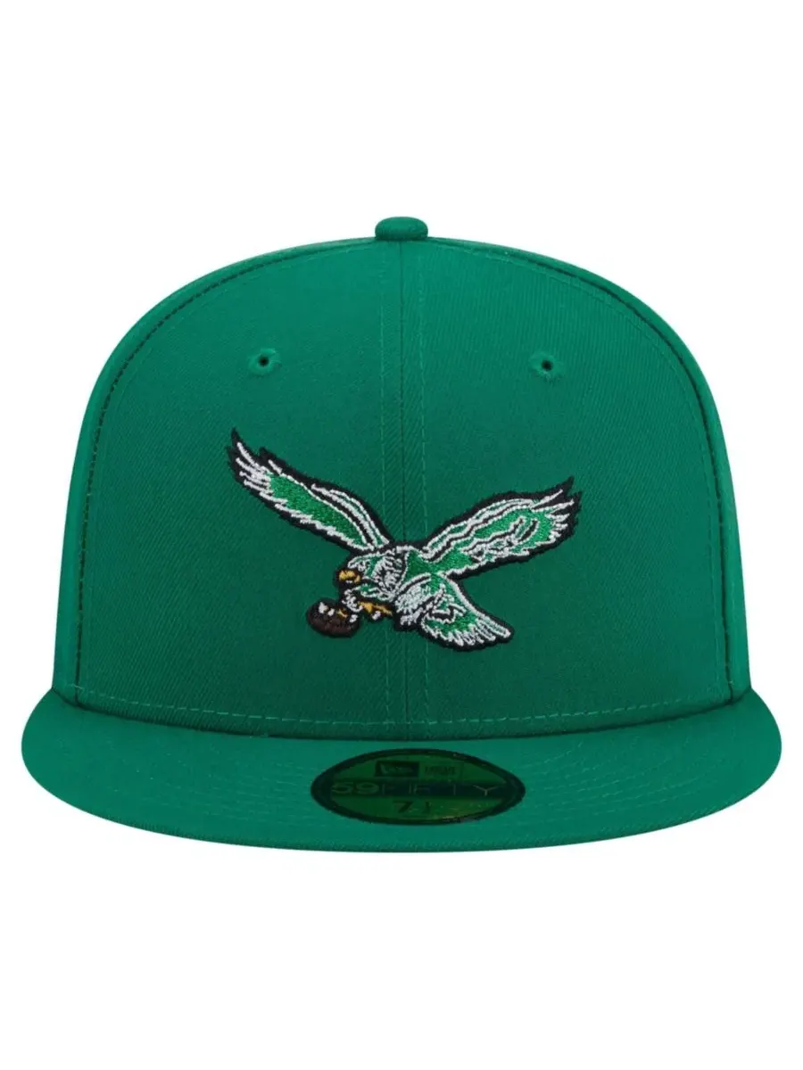 Бейсболка New Era 59FIFTY с высокой тульей — изображение 2 из 6, зеленый