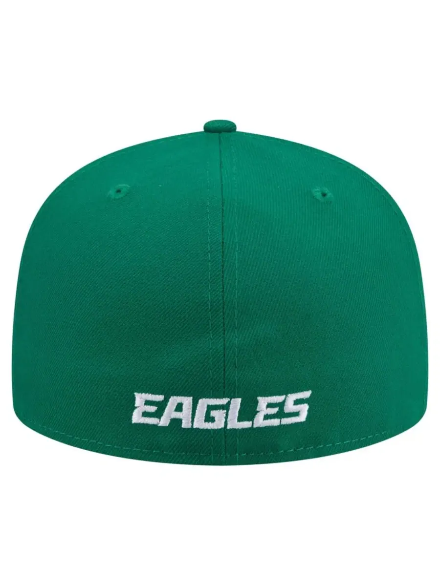 Бейсболка New Era 59FIFTY с высокой тульей — изображение 3 из 6, зеленый