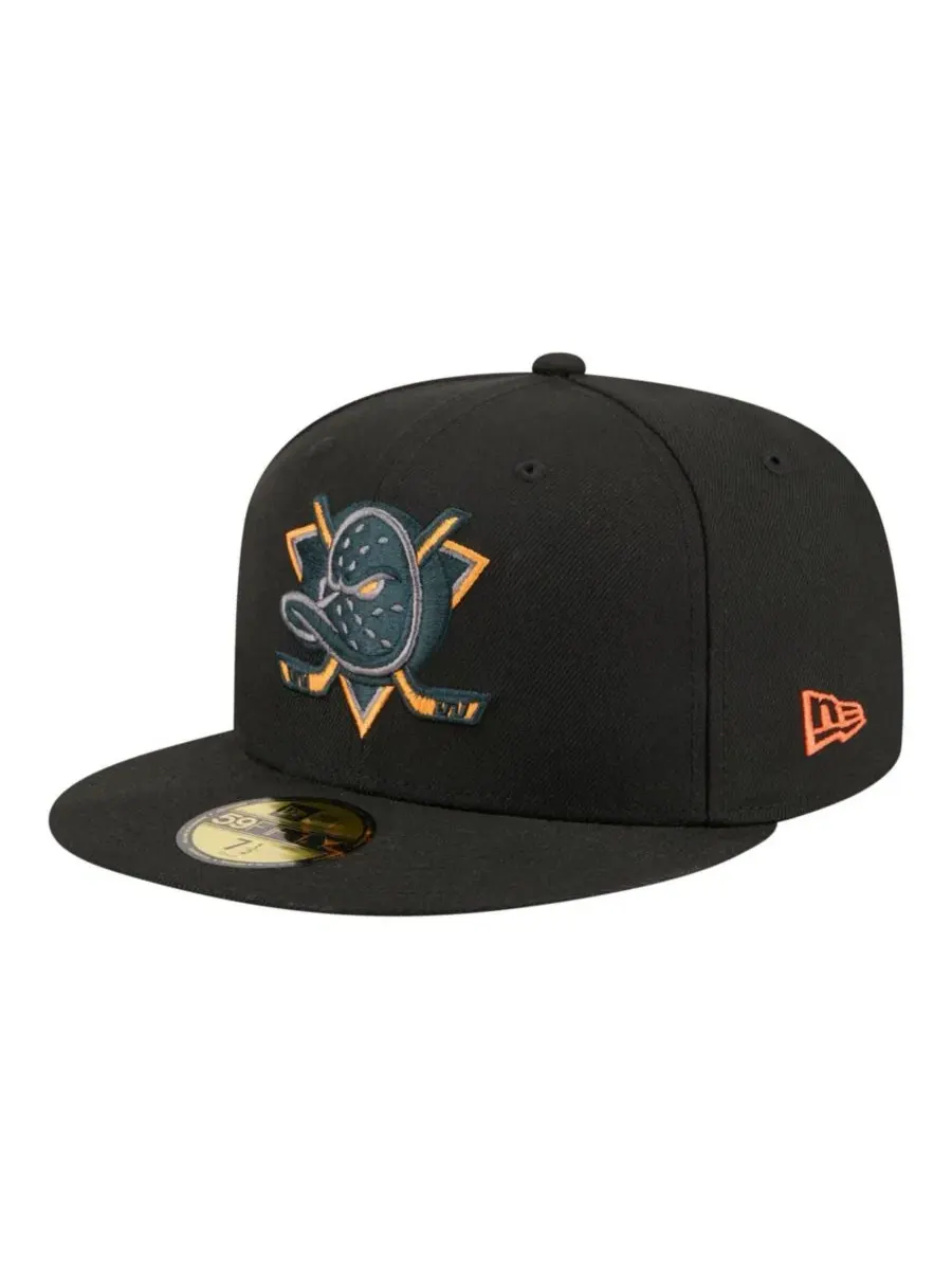 Кепка New Era с вышивкой, модель Color Pop 59FIFTY — изображение 1 из 5, черный