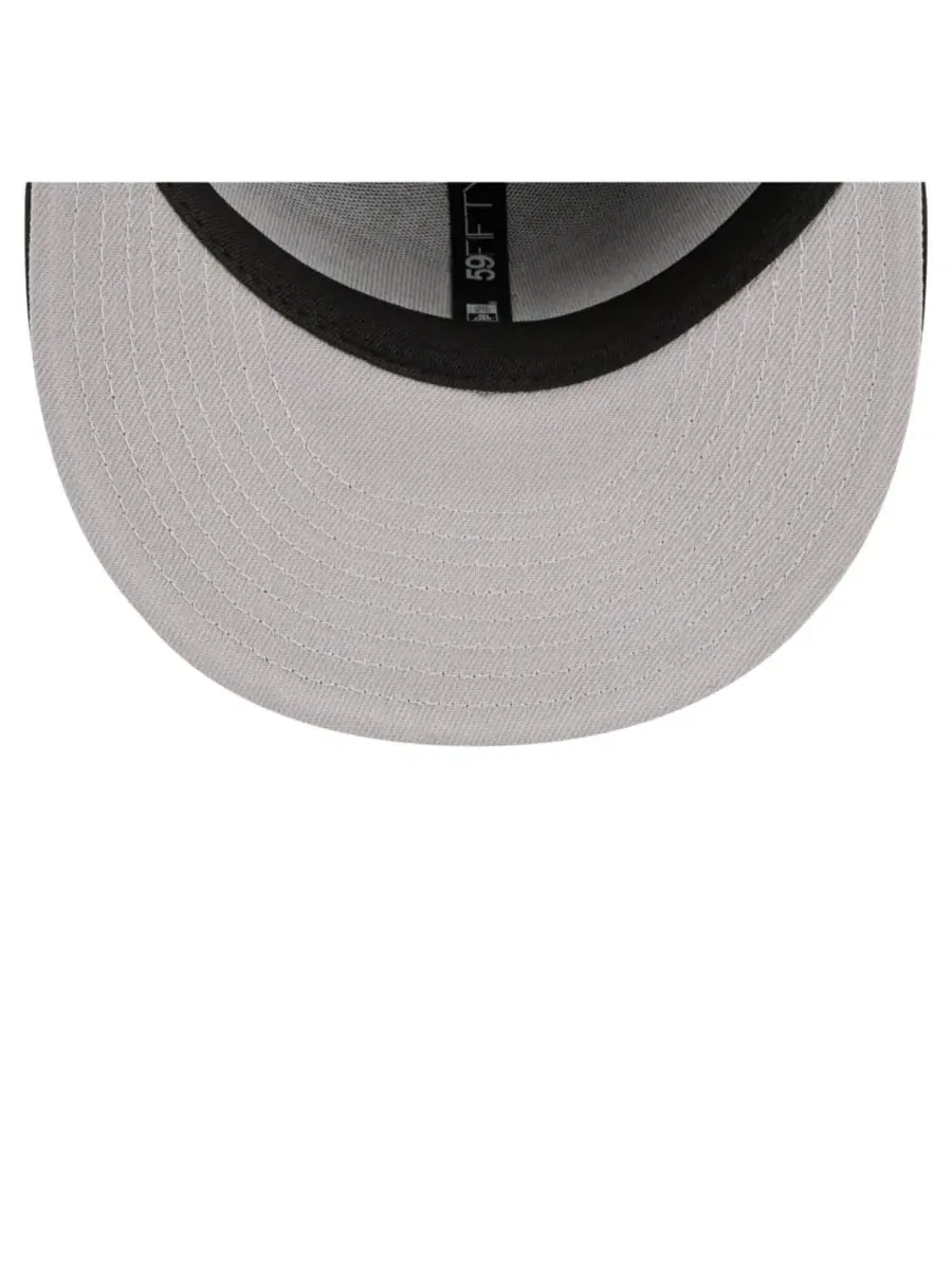 Кепка New Era с вышивкой, модель Color Pop 59FIFTY — изображение 2 из 5, черный