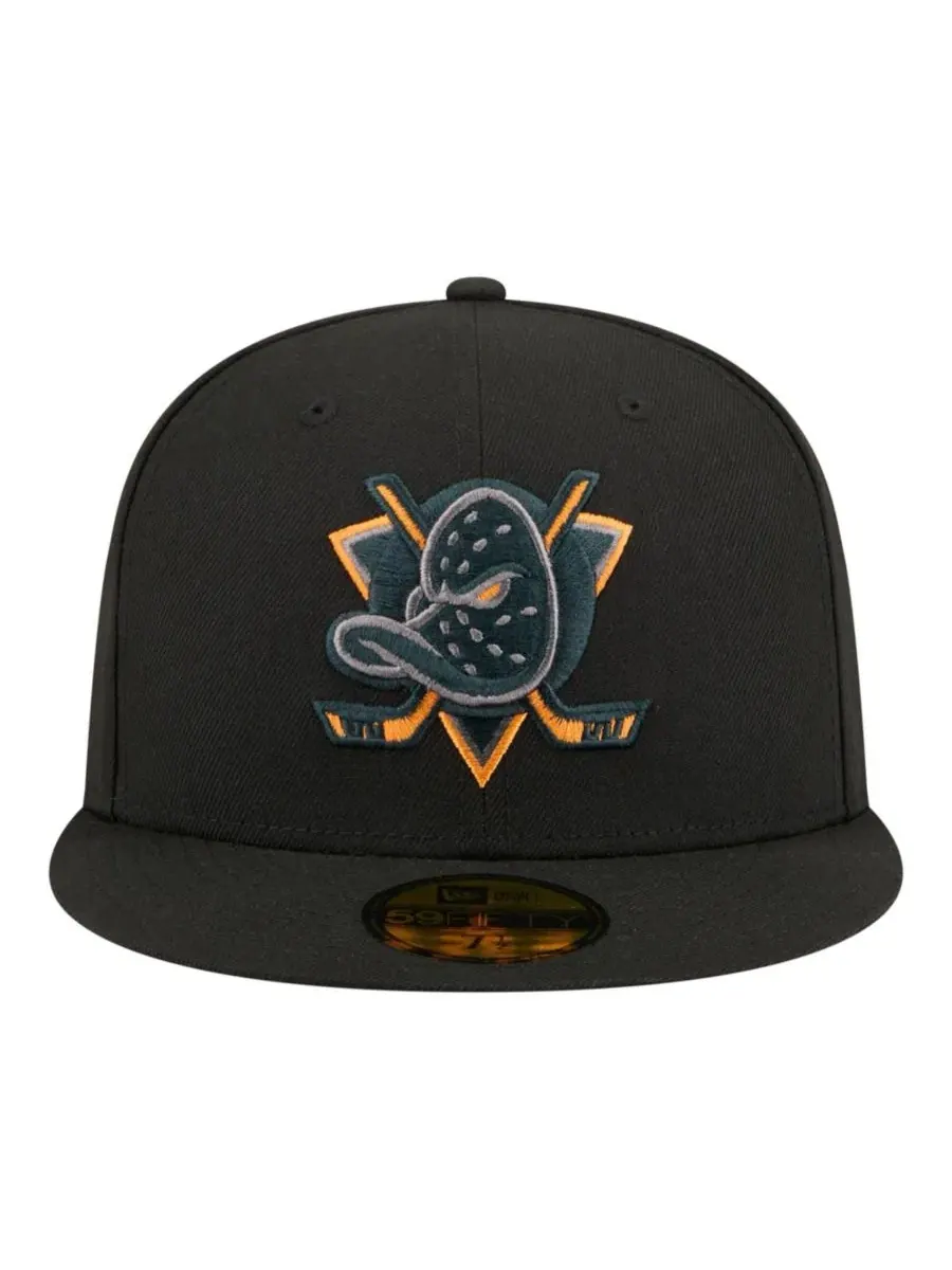 Кепка New Era с вышивкой, модель Color Pop 59FIFTY — изображение 5 из 5, черный