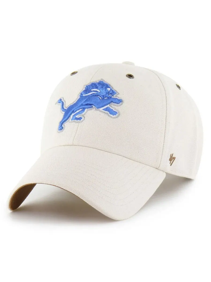 Кепка с вышивкой Detroit Lions, модель Clean Up '47 Brand — изображение 1 из 4, прозрачный