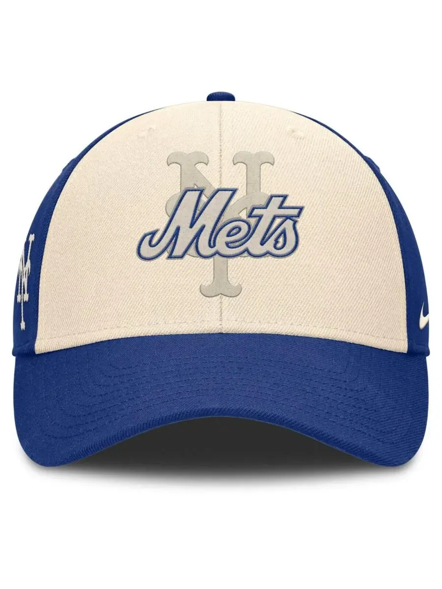 Nike Мужская регулируемая бейсболка New York Mets Statement Club Performance, цвет королевский — изображение 2 из 4
