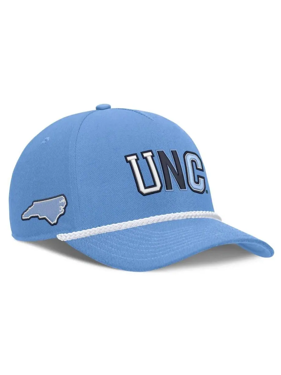 Кепка Nike с вышивкой команды North Carolina Tar Heels — изображение 1 из 4, светлый синий