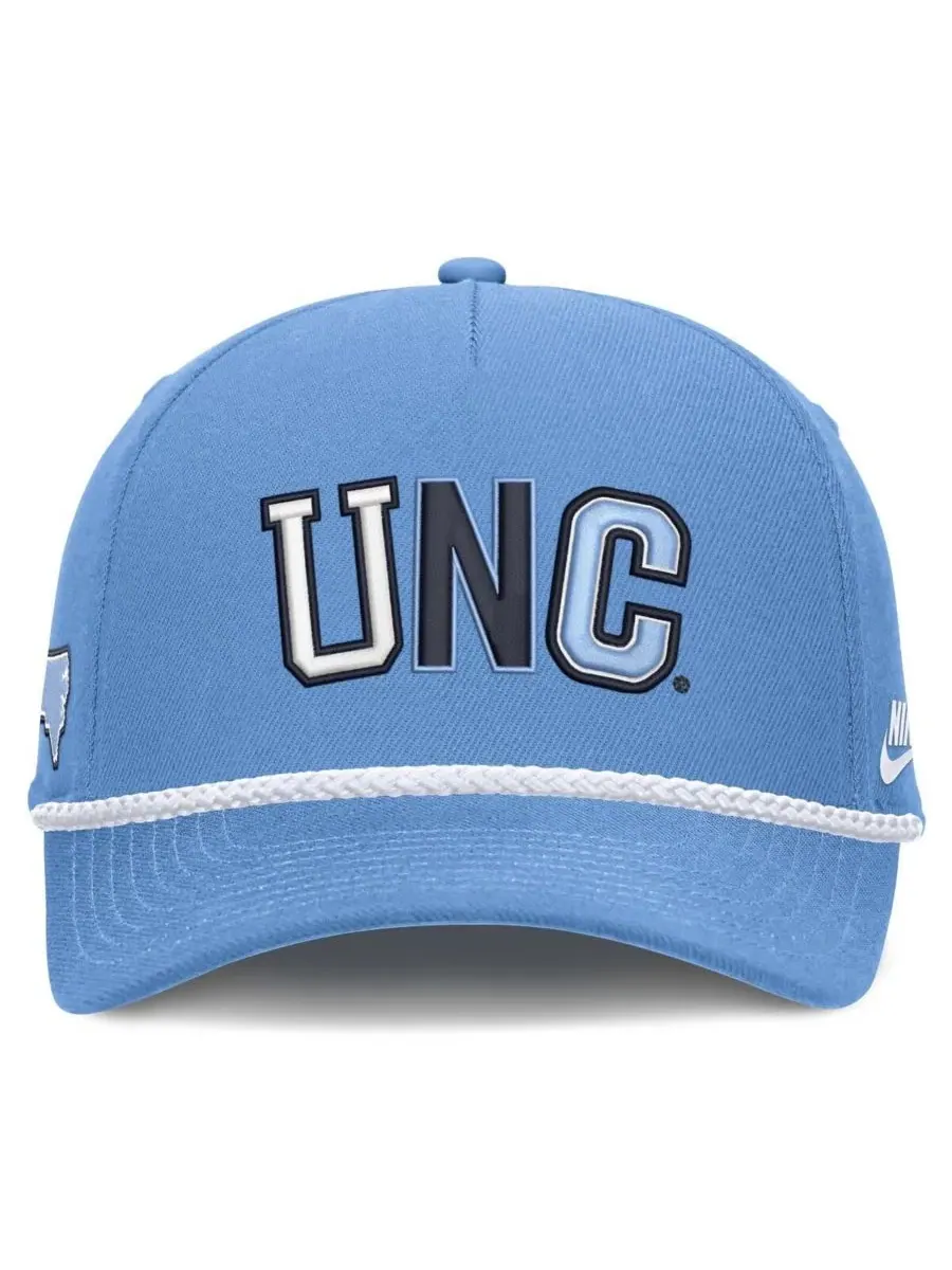 Кепка Nike с вышивкой команды North Carolina Tar Heels — изображение 2 из 4, светлый синий