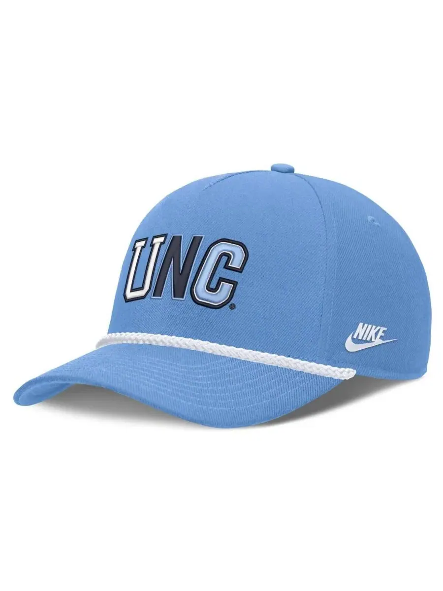 Кепка Nike с вышивкой команды North Carolina Tar Heels — изображение 3 из 4, светлый синий
