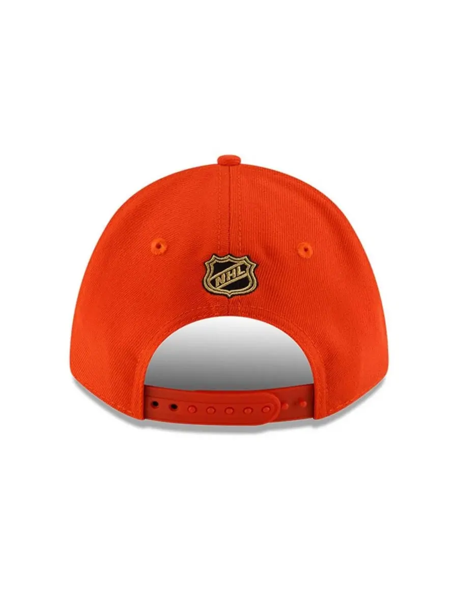 Кепка с вышитым логотипом Anaheim Ducks, 9FORTY M-Crown New Era — изображение 3 из 5, оранжевый