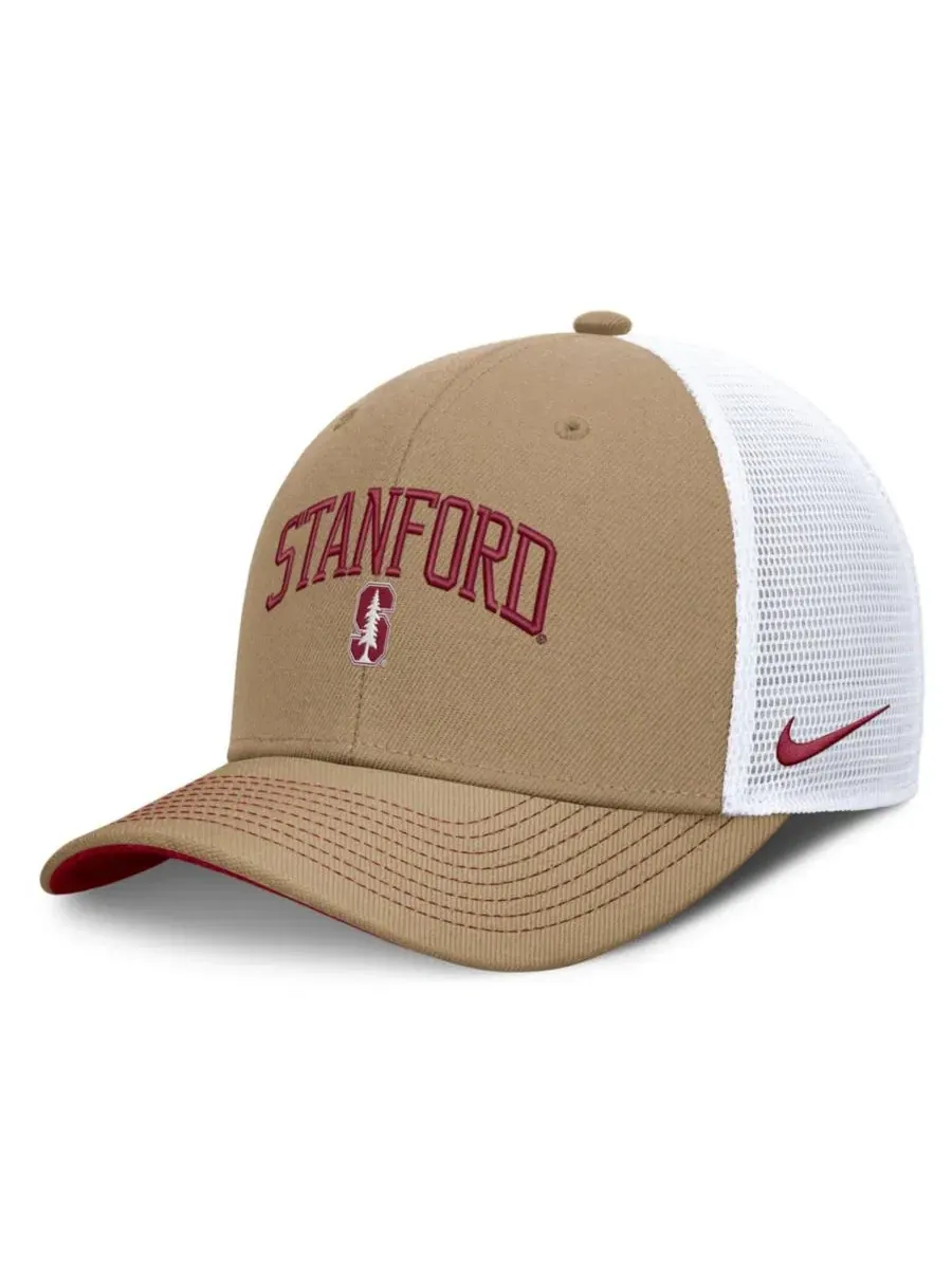 Кепка-тракер Nike Stanford Cardinal Primetime Arched — изображение 1 из 5, бежевый