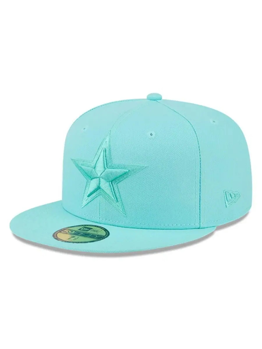 Кепка с принтом Dallas Cowboys Color Pack 59FIFTY New Era — изображение 1 из 5, светлый синий