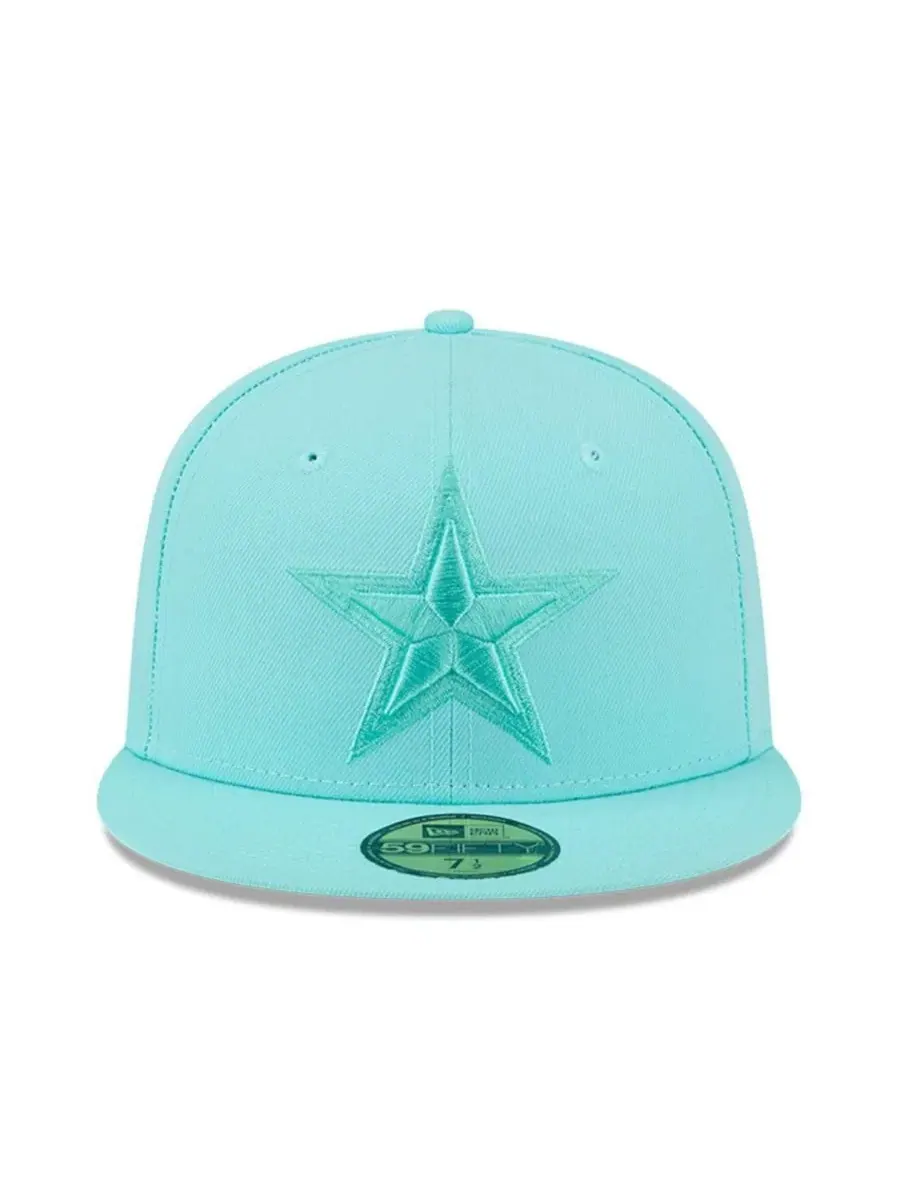 Кепка с принтом Dallas Cowboys Color Pack 59FIFTY New Era — изображение 2 из 5, светлый синий