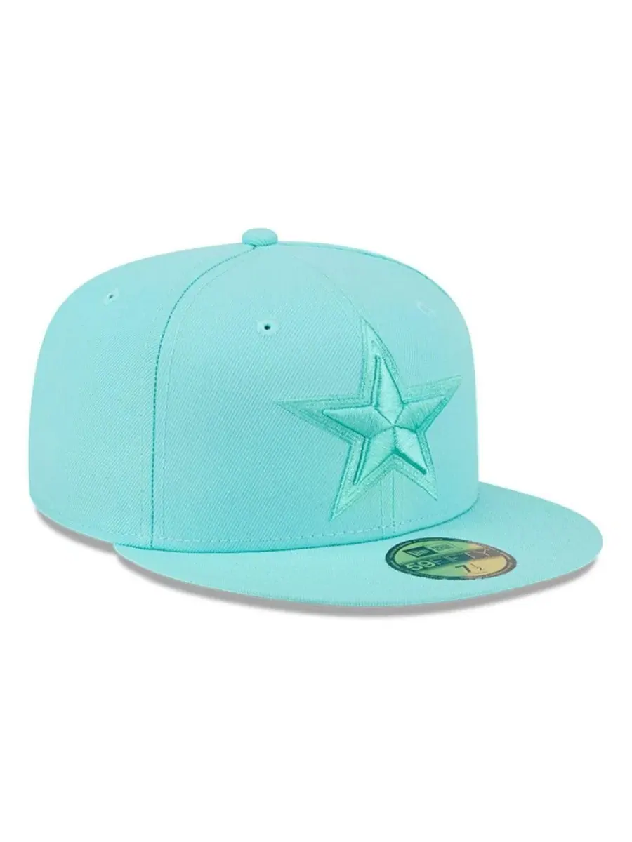 Кепка с принтом Dallas Cowboys Color Pack 59FIFTY New Era — изображение 3 из 5, светлый синий