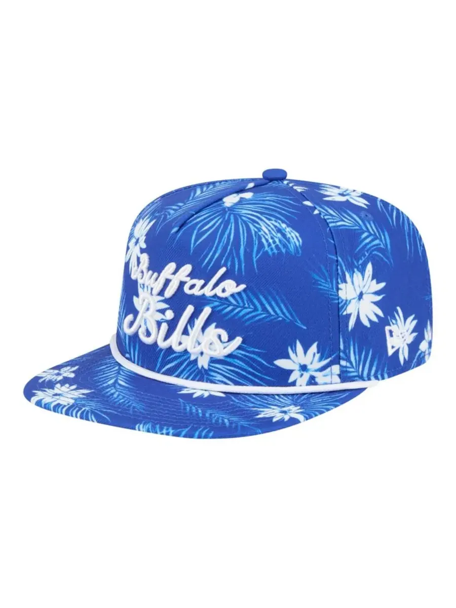 Кепка-снапбек с принтом Buffalo Bills Palm Print, A-Frame 9FIFTY New Era — изображение 1 из 5, королевский
