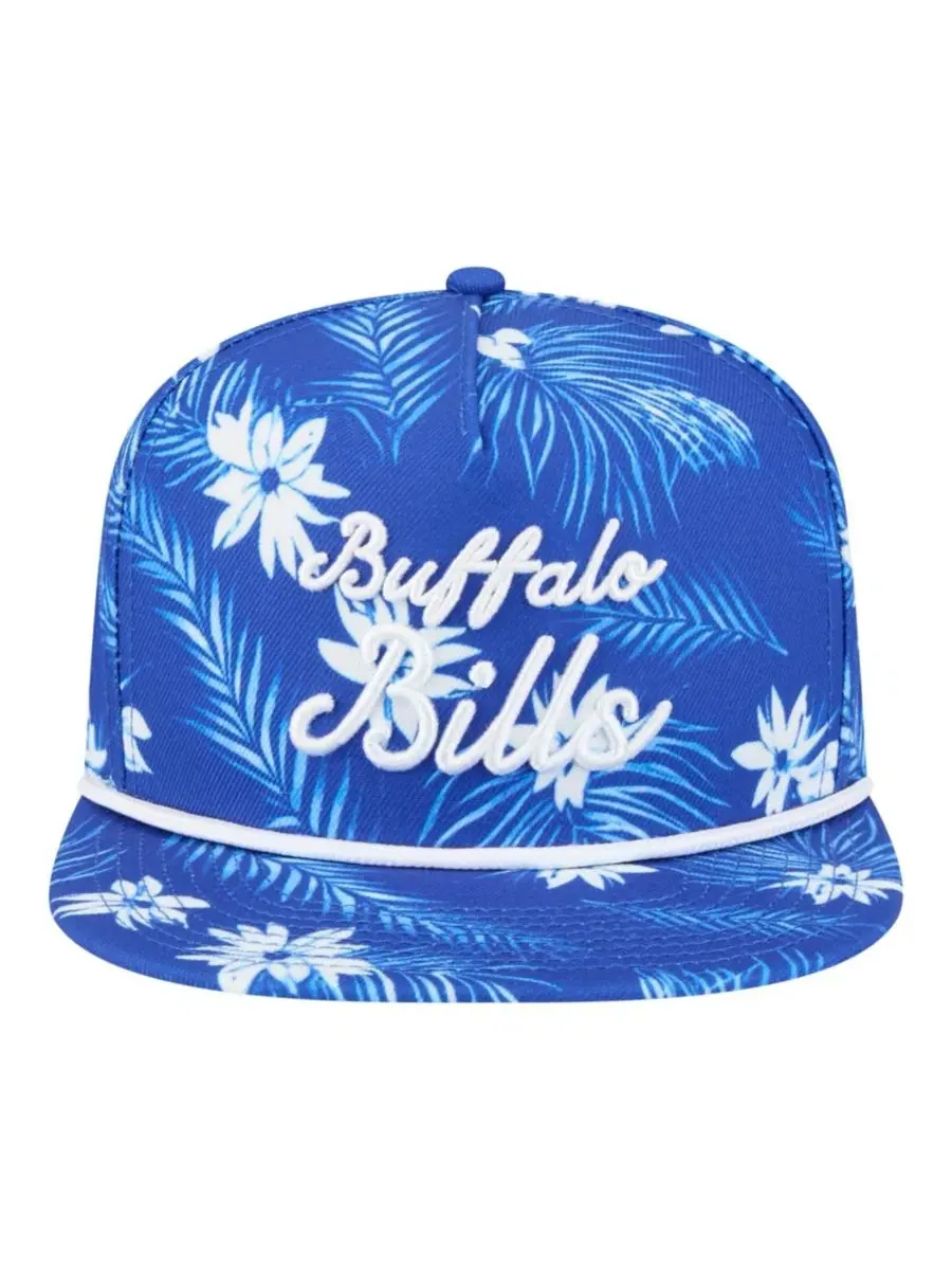 Кепка-снапбек с принтом Buffalo Bills Palm Print, A-Frame 9FIFTY New Era — изображение 2 из 5, королевский