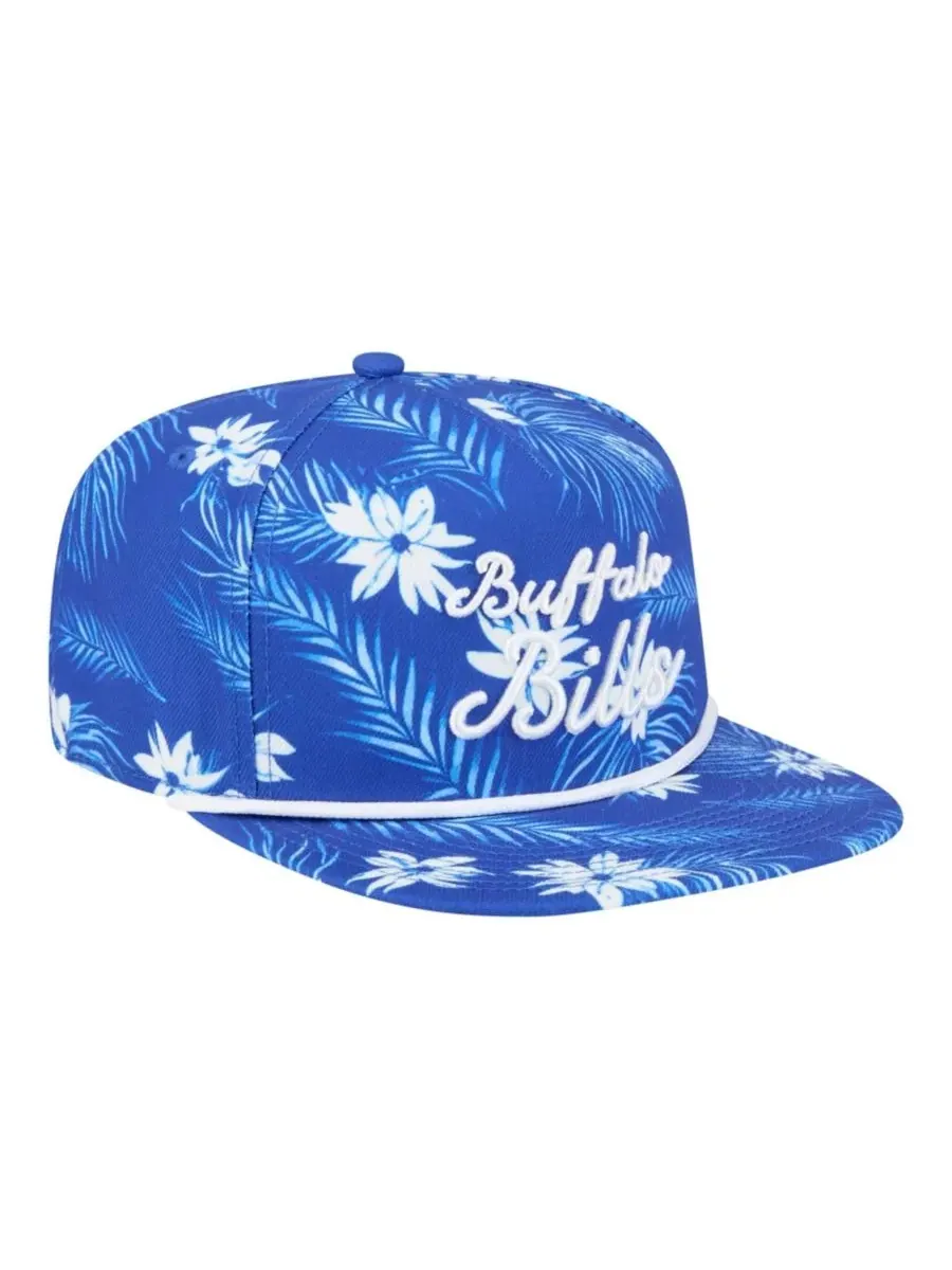 Кепка-снапбек с принтом Buffalo Bills Palm Print, A-Frame 9FIFTY New Era — изображение 3 из 5, королевский