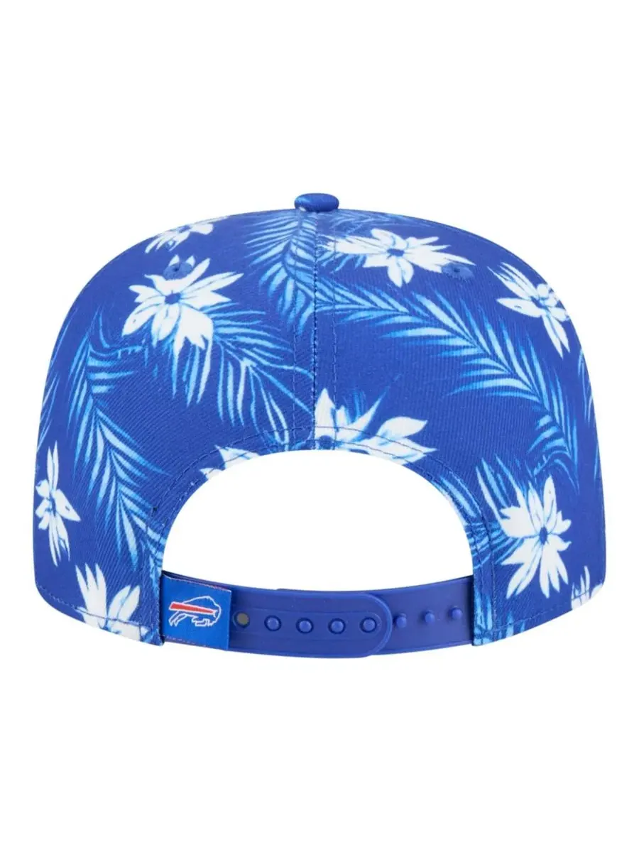 Кепка-снапбек с принтом Buffalo Bills Palm Print, A-Frame 9FIFTY New Era — изображение 4 из 5, королевский